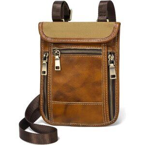 Full Grain Leather Travel Wallet Bag